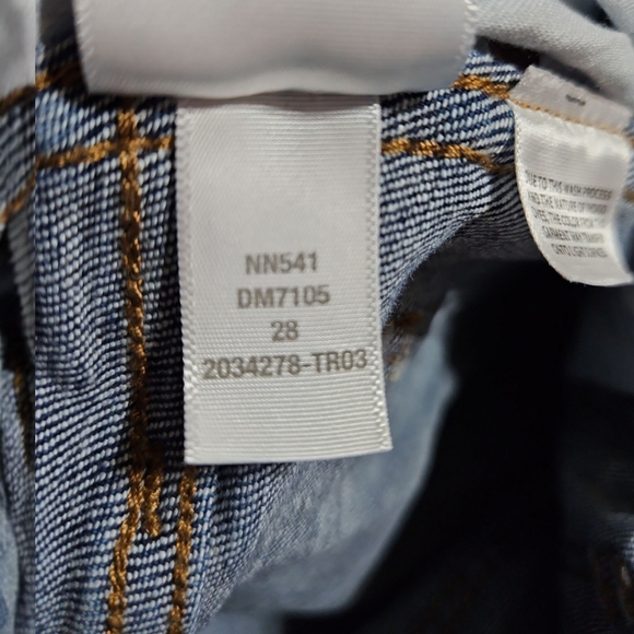 Madewell Stovepipe Cotton Blend Blue Jeans Size 28 - Picture 10 of 10